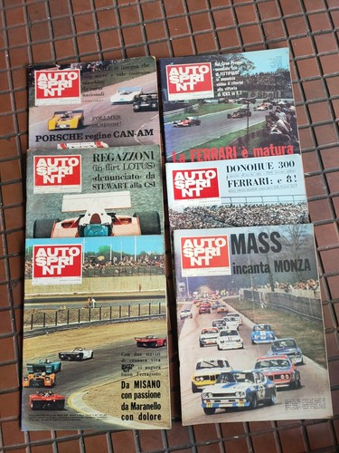 Riviste autosprint annata 1972 - riviste,