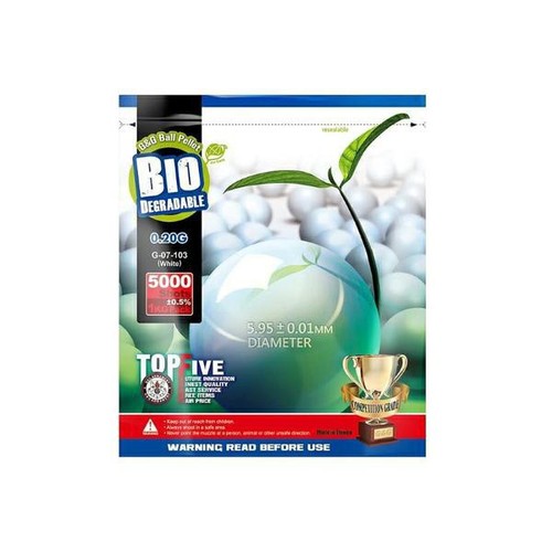 Softair pallini bio 0 - pallini, 0,20g