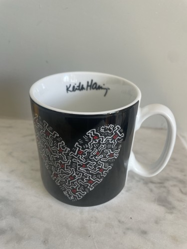 Tazza keith haring cuore nero - haring,