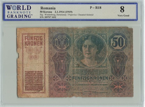 Romania corone 1914 - 50,