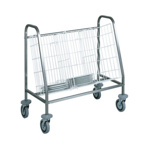 Carrello porta piatti servizio