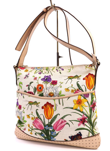 Borsa tracolla gucci flora - borsa,