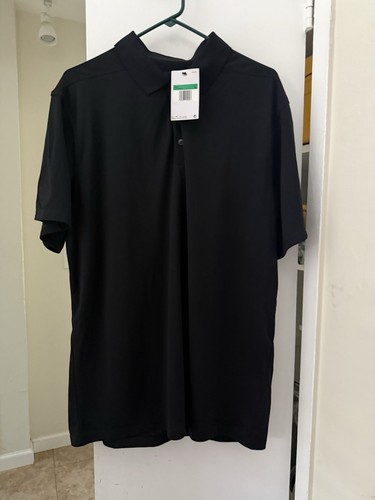Maglia golf uomo nike nera - golf,