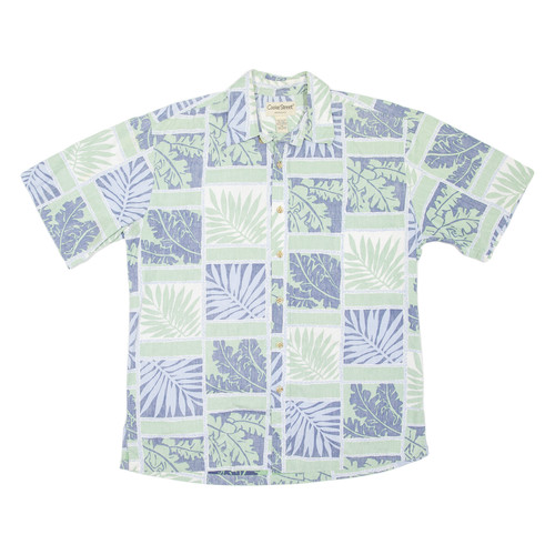 Camicia hawaiian uomo verde - da,