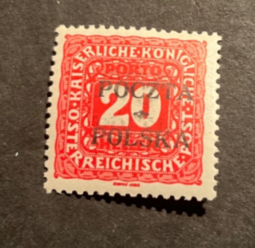 Francobolli polonia scott j4 - scott, #j4