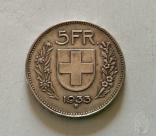 Svizzera franchi 1933 - 5,