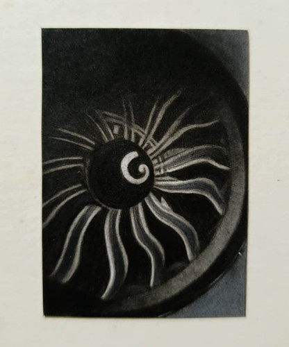 Originale aceo art matita - originale,