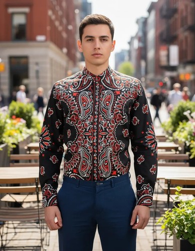 Moschino couture camicia uomo - moschino,