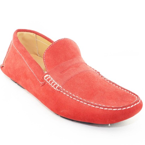 Mocassino car shoes uomo - car, rosso