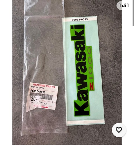 Adesivo serbatoio kawasaki - adesivo,