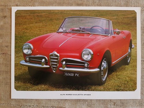 Alfa romeo giulietta spider - romeo,