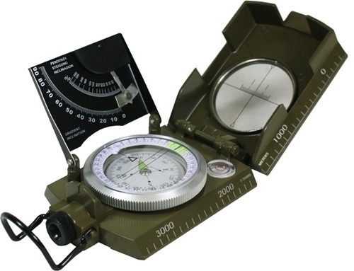 Militare bussola con - bussola,