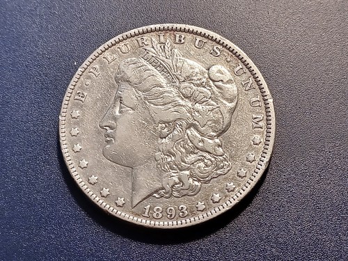Bel dollaro morgan 1893 - morgan, xf