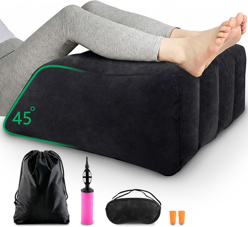 Cuscino alza gambe gonfiabile - cuscino,