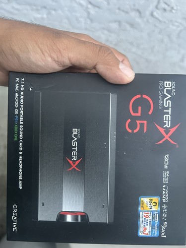 Creative sound blasterx pro - blasterx, g5