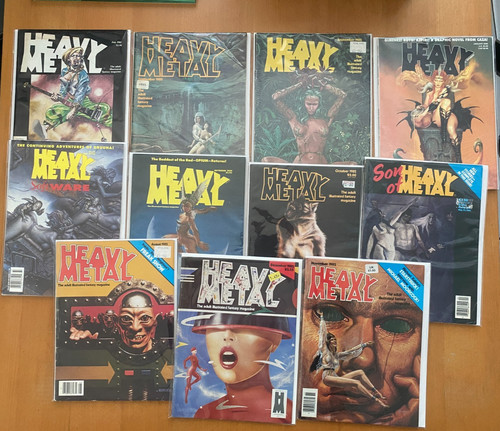 Heavy metal adult - adult, illustrated