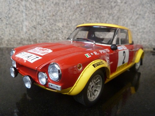 Sunstar fiat 124 abarth - 1:18,
