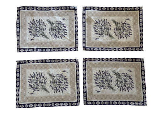 Set tovagliette mazzo le - set/4,