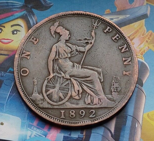 Moneta penny testa - penny,