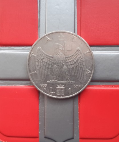 1 lira 1939 xvii - (£),