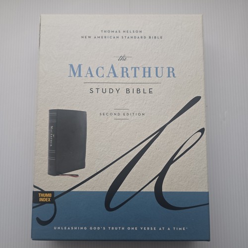 Macarthur nas study bible - nas,