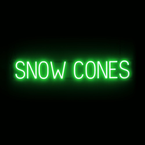 Insegna coni neve - insegna,