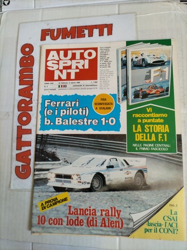 Autosprint piloti sotto - piloti,