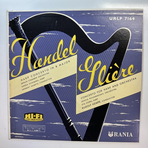 Harp concerto vinyl record - vinyl,