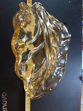 Vetro murano vintage foglie - murano,