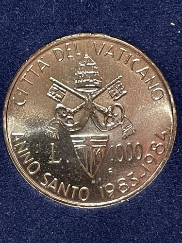 Moneta vaticano 1000 lire 1983 - moneta,