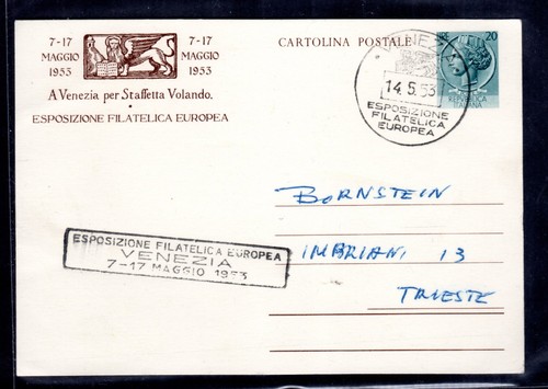 1953 esposizione filatelica - esposizione,