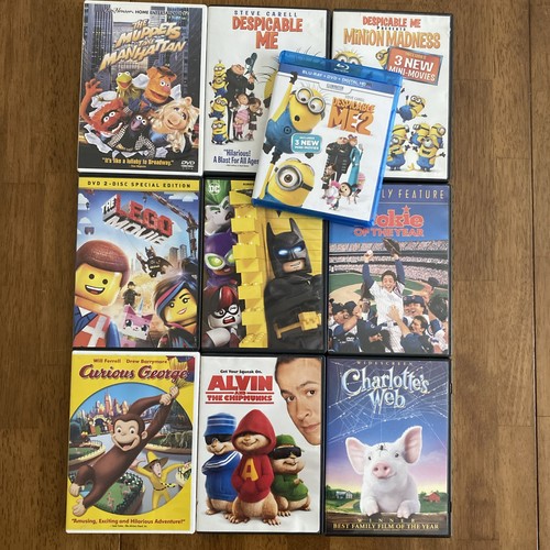 Children movies dvd lot - lot, of