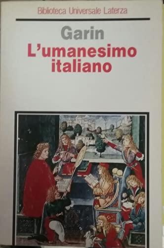 Umanesimo italiano - l'umanesimo,