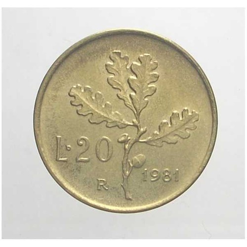 Repubblica italiana 20 lire - repubblica,