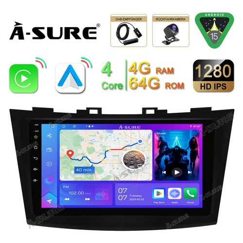 Autoradio dab kam 64gb - dab+kam, 4+64gb