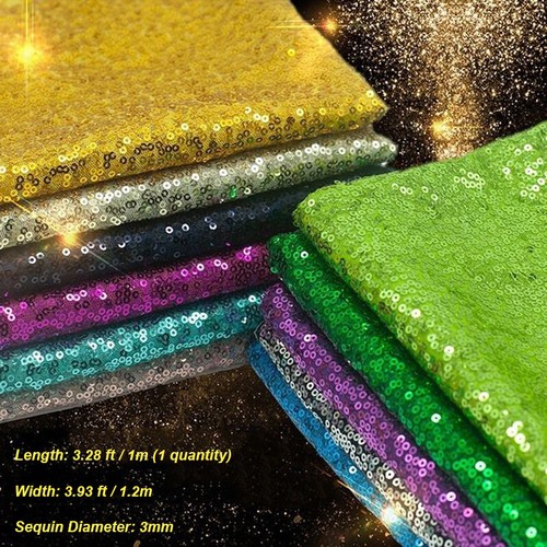 3mm paillettes tessuto - 3mm,