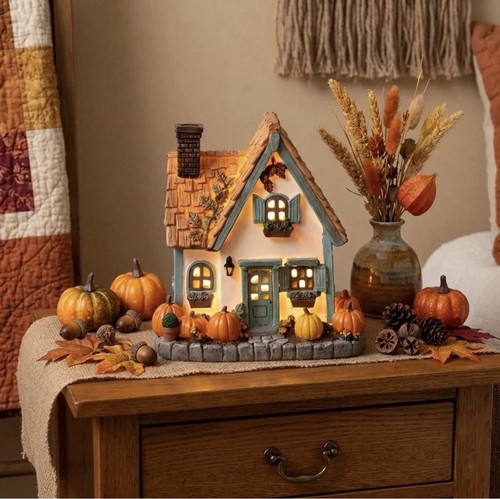 Illuminazione autunno zucca - autunno,