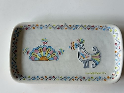 Vassoio ceramica sarda - , vintage