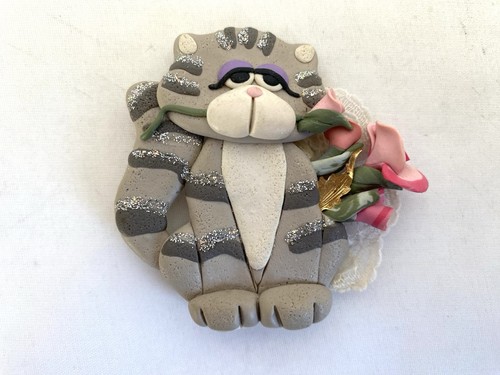 Spilla vintage tigre lis - tigre,