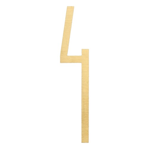 Civic numbers 10cm solid - numbers,
