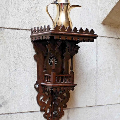 Mensola legno parete - in,