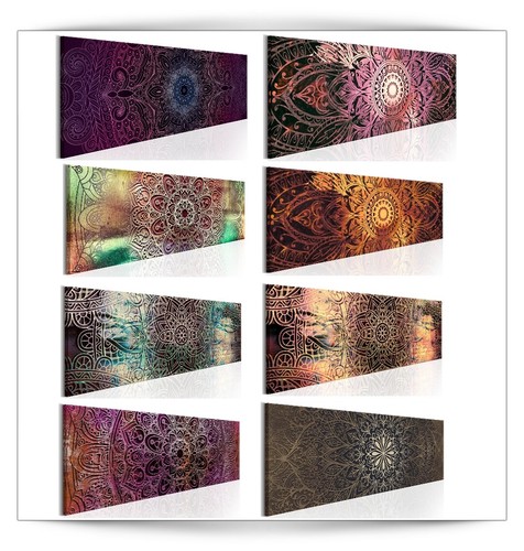 Mandala colorato hippie