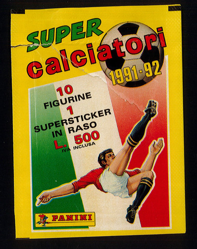 Bustina figurine panini super - bustina,