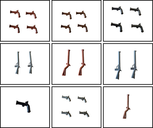 Lego minifigures pistola - lego®,