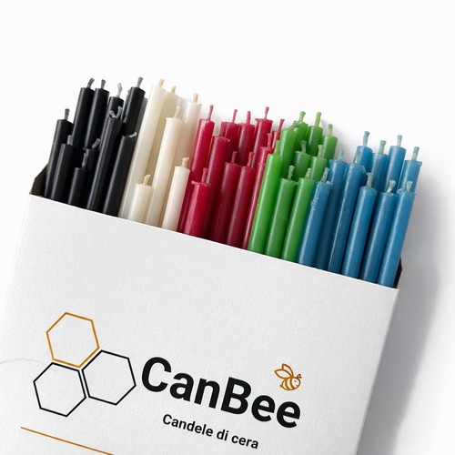Candele colorate sottili in - 50,