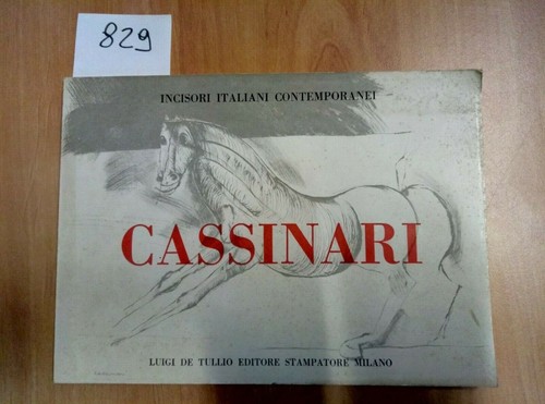 Cassinari cavalli incisori - cassinari,