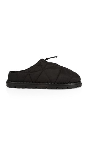 Zoccoli prada nylon trapuntati - zoccoli,