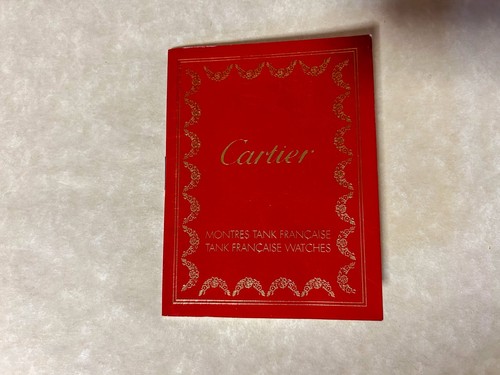 Libretto booklet cartier - ,