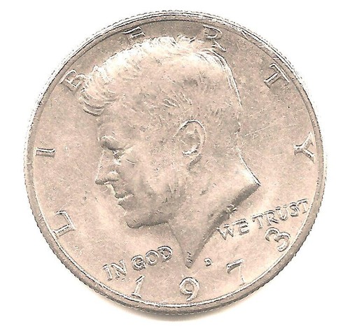 Mezzo dollaro kennedy 1973 - d,