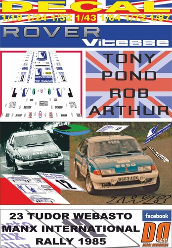 Decal rover 3500 - rover, tony